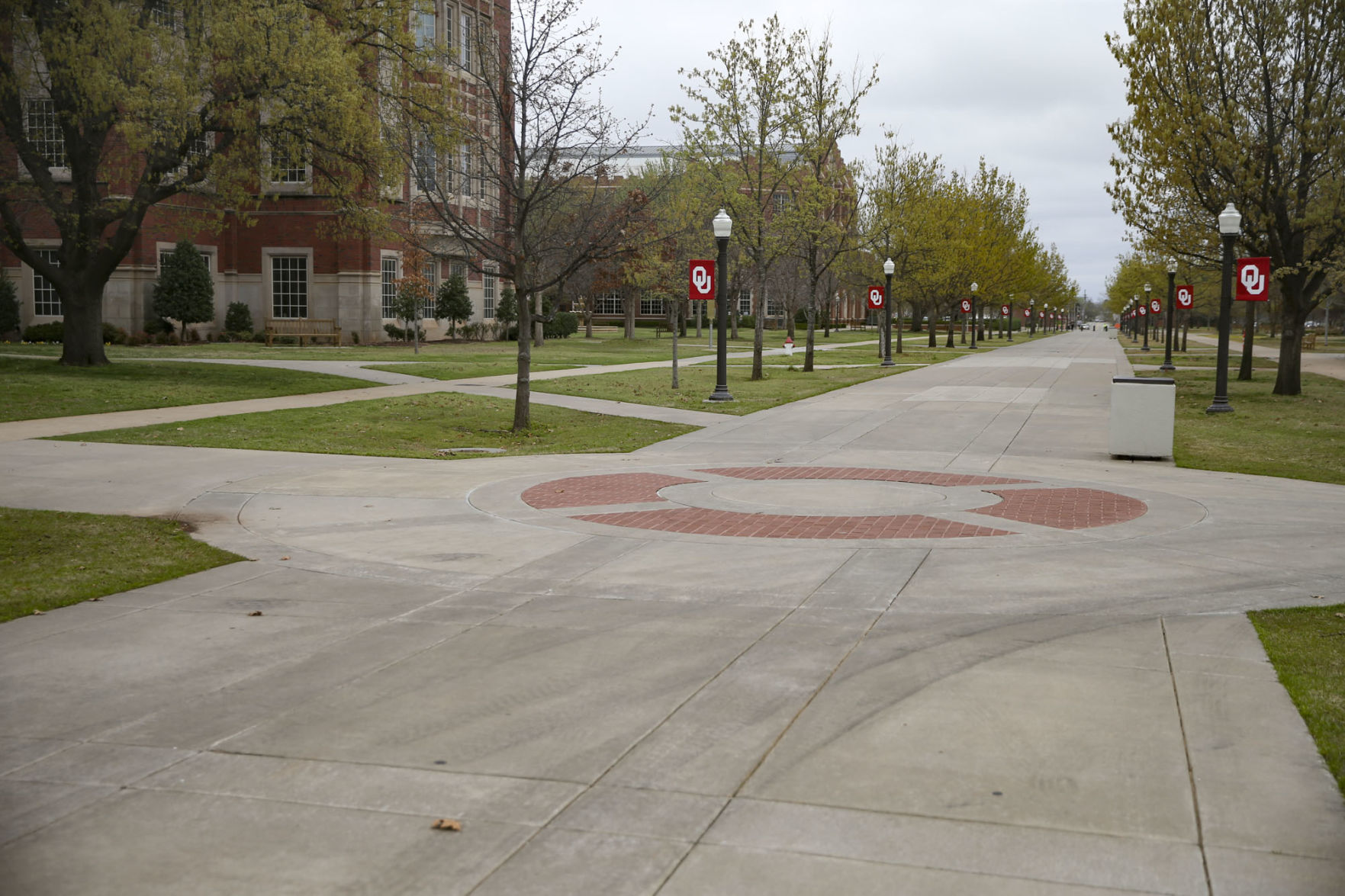 Empty campus
